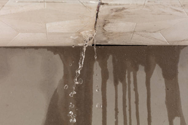 Professional Burst Pipe Cleanup technician working in Augusta, WI